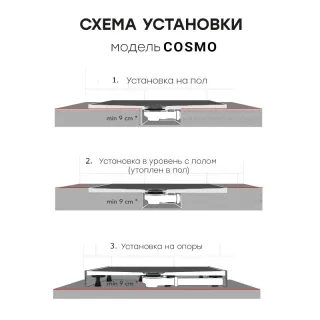 Душевой поддон Starohome Cosmo 47112141 100х80 см